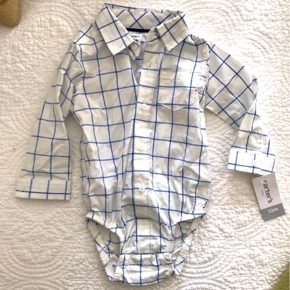Carters baby onesie - 12 month boys